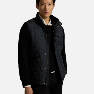 The Beaton Quilted Utility Vest Navy (Copy) | Fragment Clothing