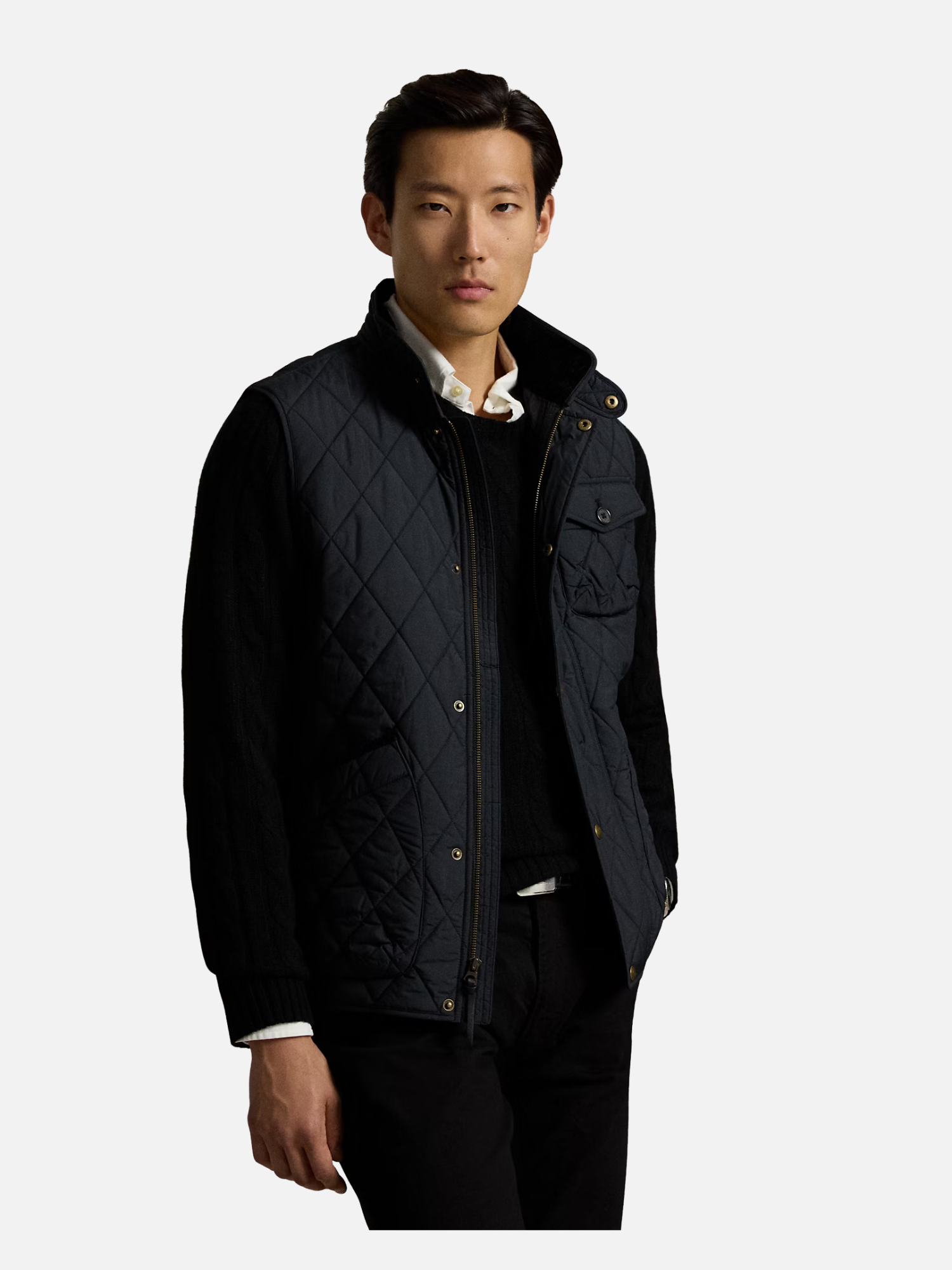 The Beaton Quilted Utility Vest Navy The Beaton Quilted Utility Vest Navy (Copy) | Fragment Clothing