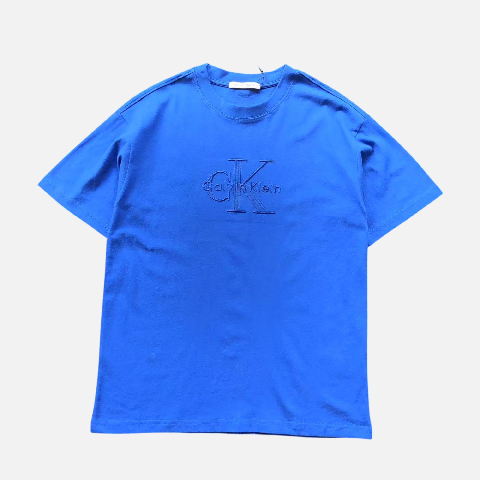 Calvin Klein Signature Monogram Chest Graphic T-Shirt – Royal Blue Calvin Klein Signature Monogram Chest Graphic T-Shirt – Royal Blue | Fragment Clothing