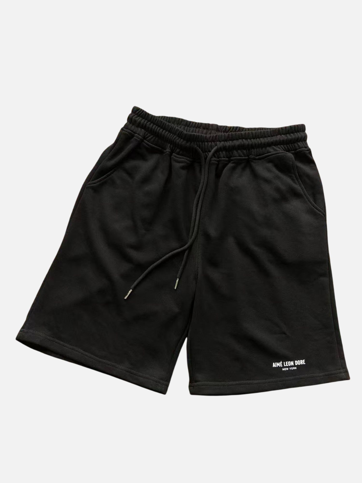 Aimé Leon Dore Black Uniform Logo Shorts Aimé Leon Dore Black Uniform Logo Shorts | Fragment Clothing