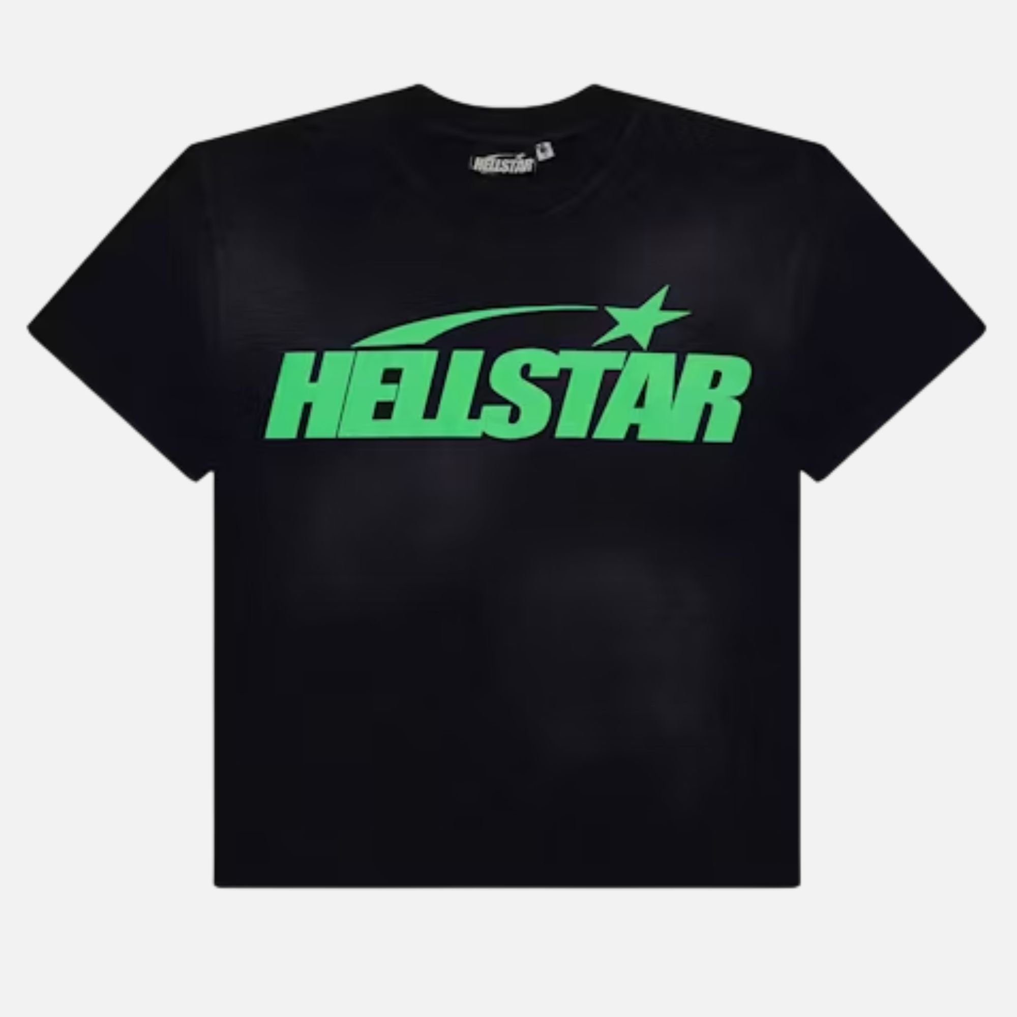 Hellstar Green Screen-Printed Logo T-Shirt - Black Hellstar Green Screen-Printed Logo T-Shirt - Black | Fragment Clothing Streetwear