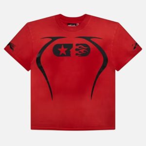Hellstar Studios Graphic Capsule T-Shirt – Red | Fragment Clothing Streetwear