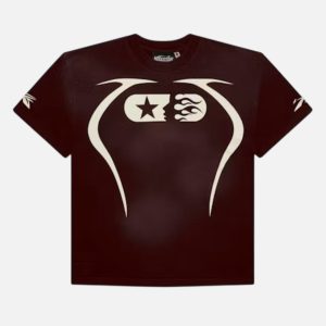 Hellstar Studios Graphic Capsule T-Shirt – Chocolate Brown | Fragment Clothing Streetwear