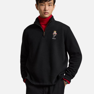 Polo Bear Estate-Rib Pullover Black (Copy) | Fragment Clothing