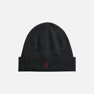 Signature Pony Wool Beanie Dark Grey (Copy) | Fragment Clothing