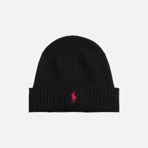 Signature Pony Wool Beanie Jet Black (Copy) | Fragment Clothing