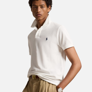 The Iconic Mesh Polo Shirt White (Copy) | Fragment Clothing