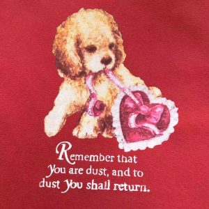 Supreme Remember That You Are Dust Red Tee | Fragment Clothing - View 2
