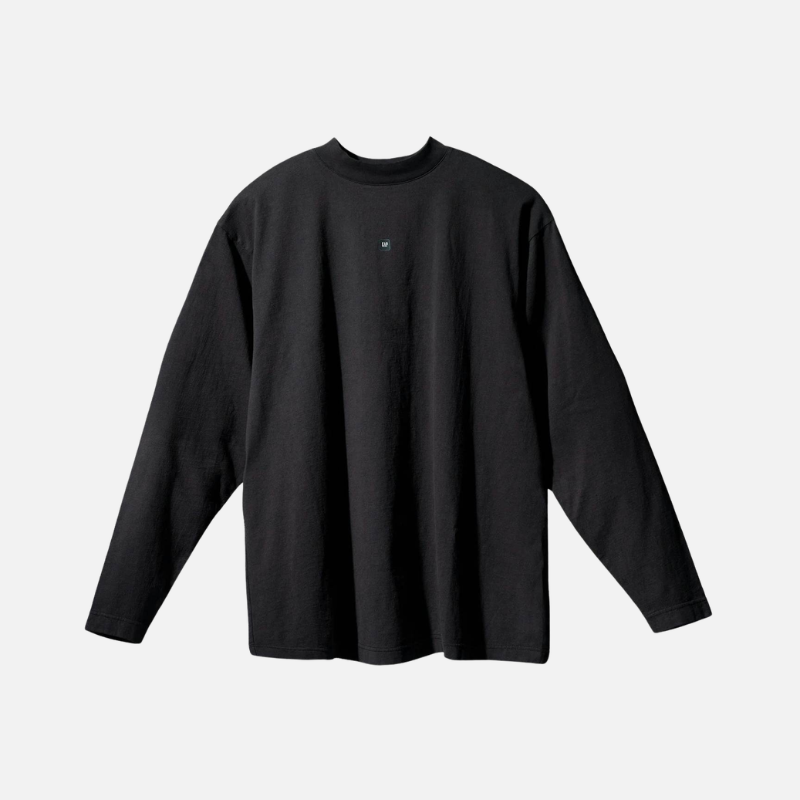 Yeezy Gap Logo Longsleeve Tee Black Yeezy Gap Dove No Seam Tee Dark Grey (Copy) | Fragment Clothing