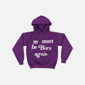 Cactus Plant Flea Market Born Again Hooded Sweatshirt Purple (Copy) | Fragment Clothing