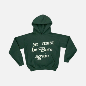 Cactus Plant Flea Market Born Again Hooded Sweatshirt Green (Copy) | Fragment Clothing