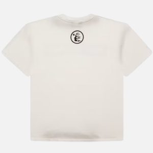 Hellstar Flames Box Logo T-Shirt – Off White | Fragment Clothing Streetwear - View 2
