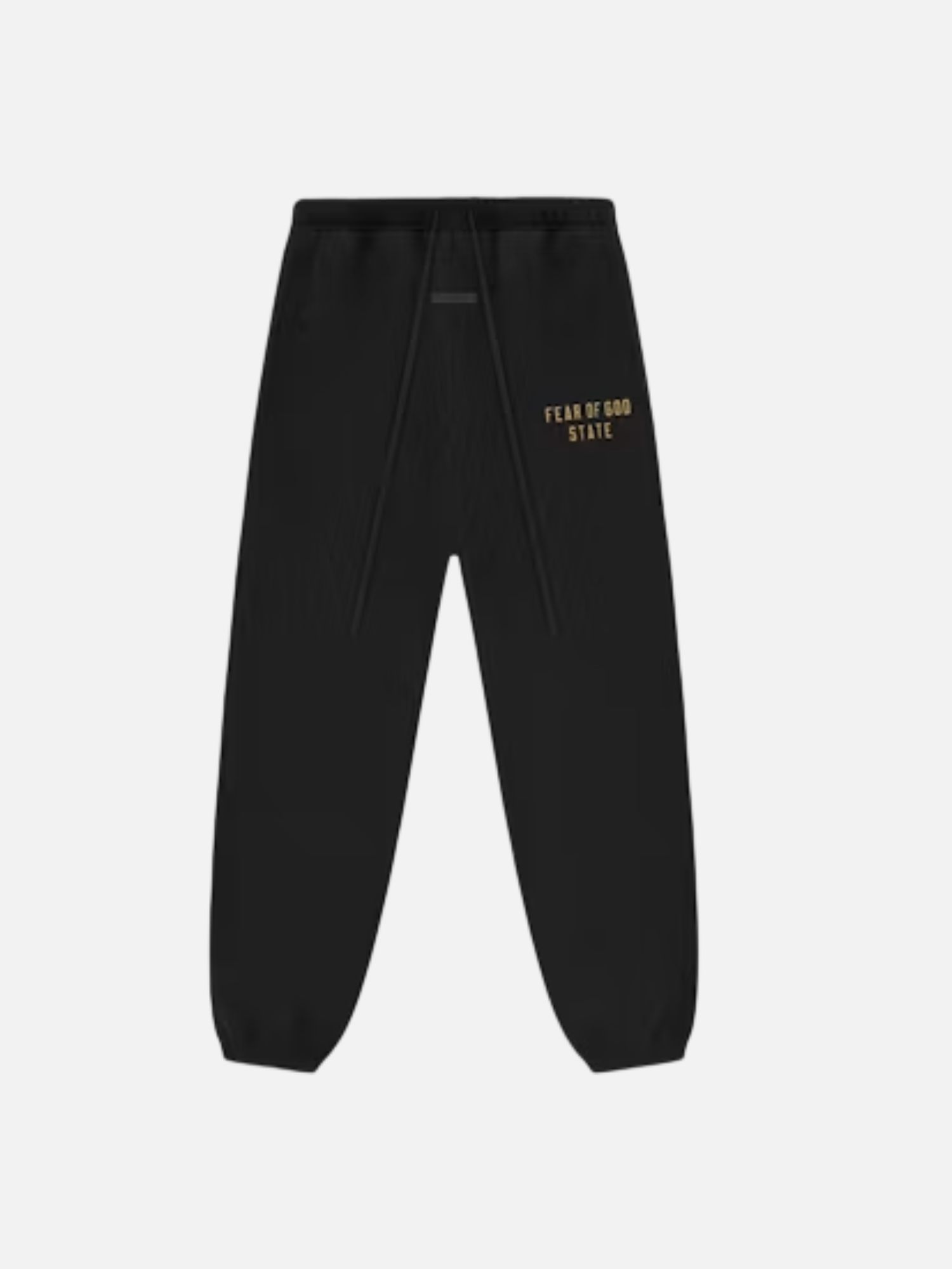 Fear of God Essentials Varsity State Fleece Joggers Black Fear of God Essentials Varsity State Fleece Joggers Black | Fragment Clothing Streetwear